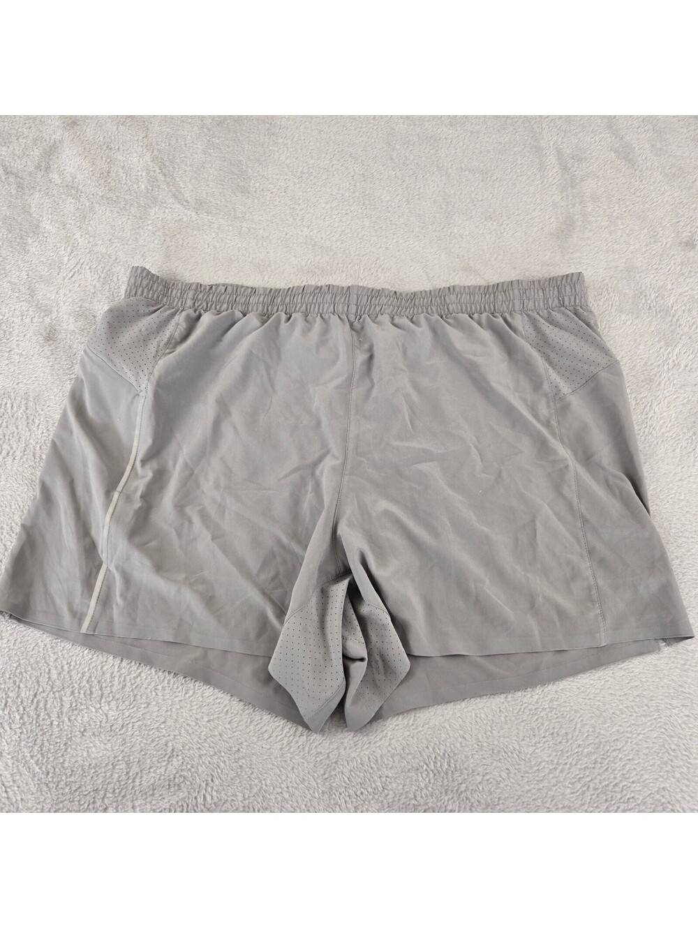 VRST Men's Athletic Shorts Gray Size 2XL Drawstring Lightweight